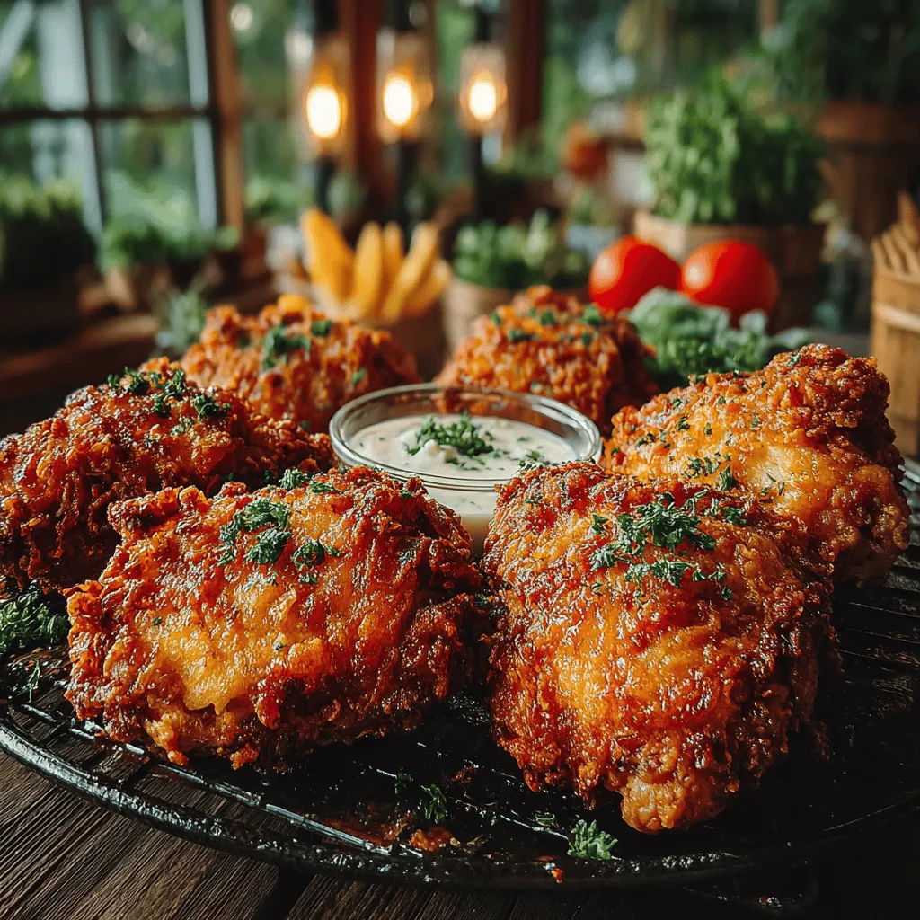Fried chicken is more than just a meal; it’s a nostalgia-inducing comfort food that evokes memories of family gatherings, summer picnics, and festive celebrations. In the realm of fried chicken recipes, crispy buttermilk fried chicken holds a special place, celebrated for its juicy, tender meat enveloped in a delectably crunchy crust. This dish has transcended its Southern roots to become a favorite in kitchens across the globe, cherished for its authentic flavors and satisfying crunch.