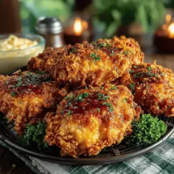 Fried chicken is more than just a meal; it’s a nostalgia-inducing comfort food that evokes memories of family gatherings, summer picnics, and festive celebrations. In the realm of fried chicken recipes, crispy buttermilk fried chicken holds a special place, celebrated for its juicy, tender meat enveloped in a delectably crunchy crust. This dish has transcended its Southern roots to become a favorite in kitchens across the globe, cherished for its authentic flavors and satisfying crunch.