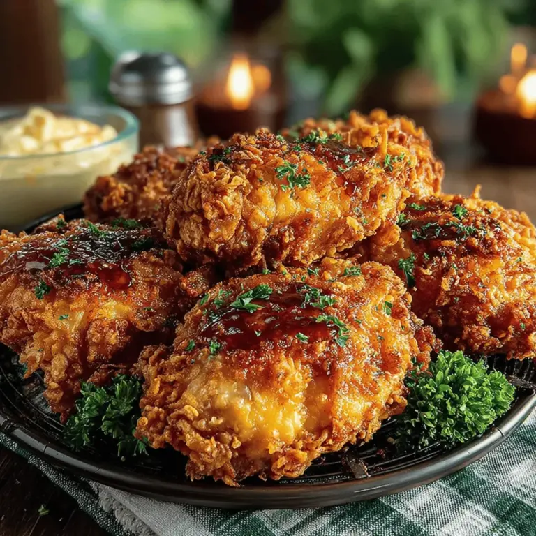 Fried chicken is more than just a meal; it’s a nostalgia-inducing comfort food that evokes memories of family gatherings, summer picnics, and festive celebrations. In the realm of fried chicken recipes, crispy buttermilk fried chicken holds a special place, celebrated for its juicy, tender meat enveloped in a delectably crunchy crust. This dish has transcended its Southern roots to become a favorite in kitchens across the globe, cherished for its authentic flavors and satisfying crunch.
