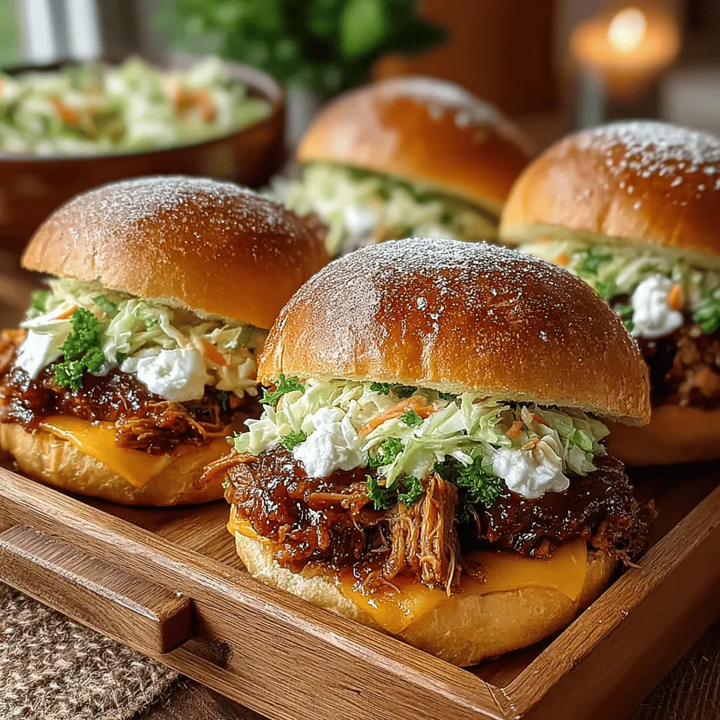 Slow-cooked pulled pork sandwiches have become a beloved staple in homes across America, renowned for their rich flavors and comforting appeal. The allure of tender, smoky meat enveloped in a soft bun is hard to resist. These sandwiches not only reflect the essence of comfort food but also embody the spirit of gatherings—be it a family barbecue, a casual get-together, or a festive celebration. The magic of this dish lies in its unique flavor profile, which combines smoky sweetness with a tender texture that only a slow cooker can achieve. By allowing the ingredients to meld and develop over hours, you’re rewarded with a dish that’s both satisfying and memorable.