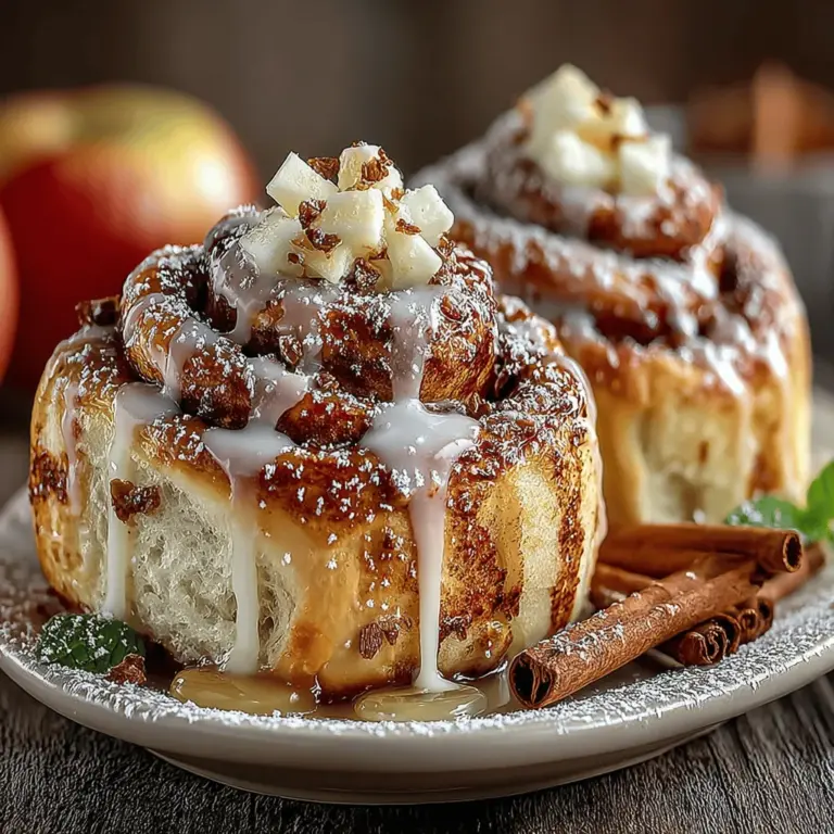 When it comes to comforting baked goods, few things can rival the warm, fluffy goodness of cinnamon rolls. Now, imagine that familiar taste elevated with the rich, spiced flavor of apple butter—a beloved fall staple. Apple butter cinnamon rolls combine the best of both worlds, transforming a classic breakfast treat into an indulgent dessert that radiates warmth and nostalgia. With every bite, you'll experience a delightful blend of sweetness and spice, making these rolls perfect for any occasion, whether it’s a cozy weekend brunch or a sweet ending to a family dinner.
