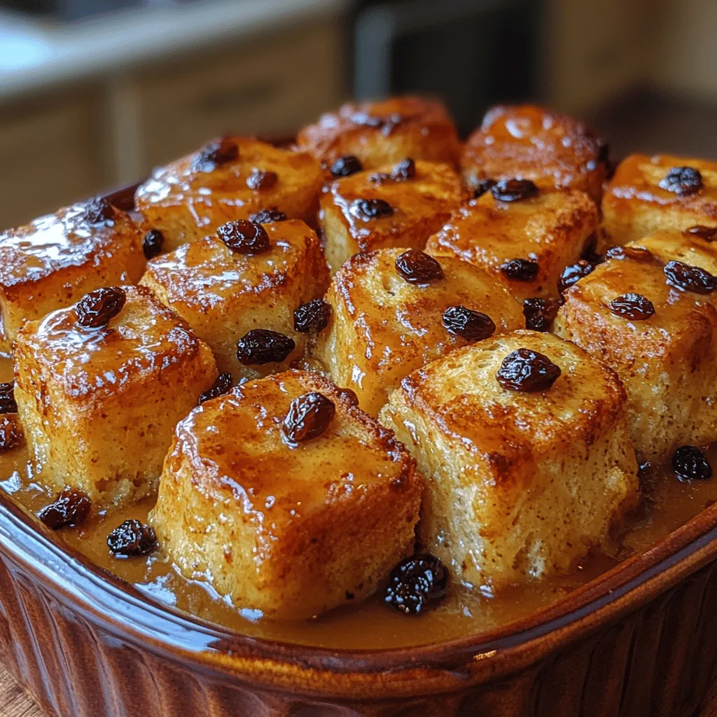 Grandma’s Nostalgic Bread Pudding with Bourbon Sauce
