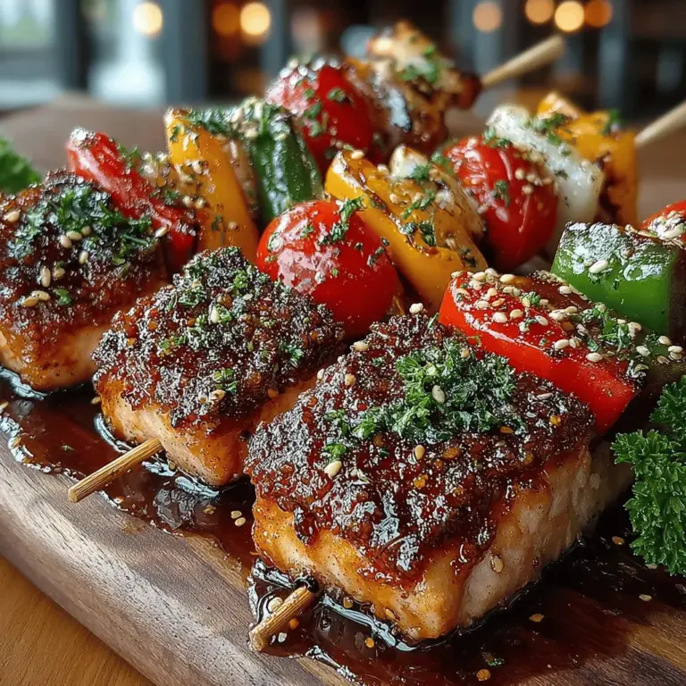 Before diving into the grilling process, it’s crucial to preheat your grill. Proper temperature is key to achieving that perfect sear on your salmon skewers. A well-preheated grill helps lock in moisture while creating a delightful caramelization on the outside. Aim for a temperature of about 400°F to 450°F (204°C to 232°C). This heat range is ideal for grilling fish, allowing it to cook evenly without drying out. Preheating the grill for at least 10-15 minutes ensures that each skewer gets the attention it deserves, resulting in a tender, flaky interior and a beautiful outer crust.
