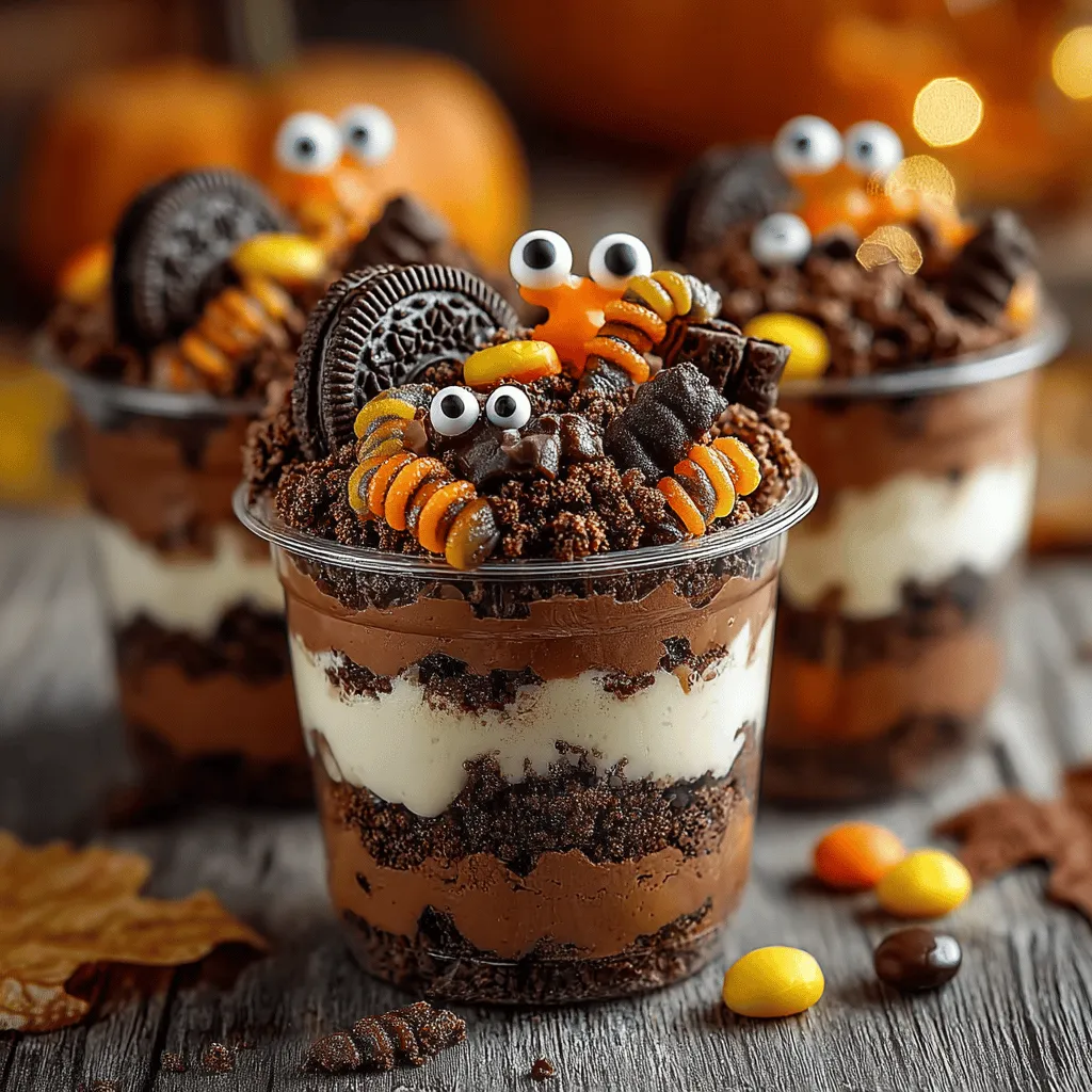 As the leaves begin to change color and the air turns crisp, the excitement of Halloween starts to creep in. This festive time of year is not only about costumes and trick-or-treating, but also about indulging in delightful treats that capture the essence of the season. One of the most fun and visually striking desserts to serve at Halloween parties, family gatherings, or school events is the Spooky Halloween Dirt Cups. These cups are not only delicious but also a playful nod to the spirit of Halloween, making them a favorite for both kids and adults alike.