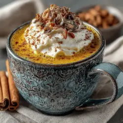 As the leaves begin to turn and the air grows crisp, the aroma of pumpkin spice lattes wafts through coffee shops and homes alike, signaling the arrival of fall. These seasonal beverages have become synonymous with cooler weather and cozy gatherings, offering a comforting reprieve from the chill. However, while many enjoy indulging in this popular drink, the quality and ingredients of store-bought versions can often leave much to be desired. Enter the Golden Turmeric Pumpkin Latte—a homemade alternative that not only satisfies your pumpkin cravings but also packs a nutritional punch.