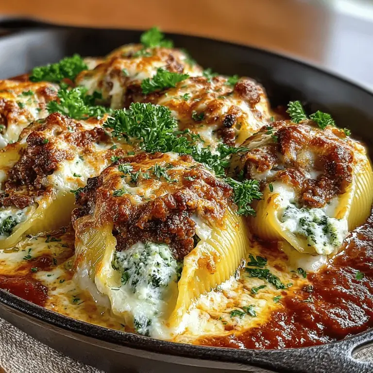 When it comes to family dinners, few dishes evoke the same sense of comfort and satisfaction as cheesy beef and broccoli stuffed shells. This hearty meal combines the rich flavors of seasoned ground beef, vibrant green broccoli, and a medley of cheeses, all enveloped in tender jumbo pasta shells. It’s a dish that not only warms the heart but also appeals to the taste buds, making it a perfect choice for busy weeknights or cozy weekends with loved ones.