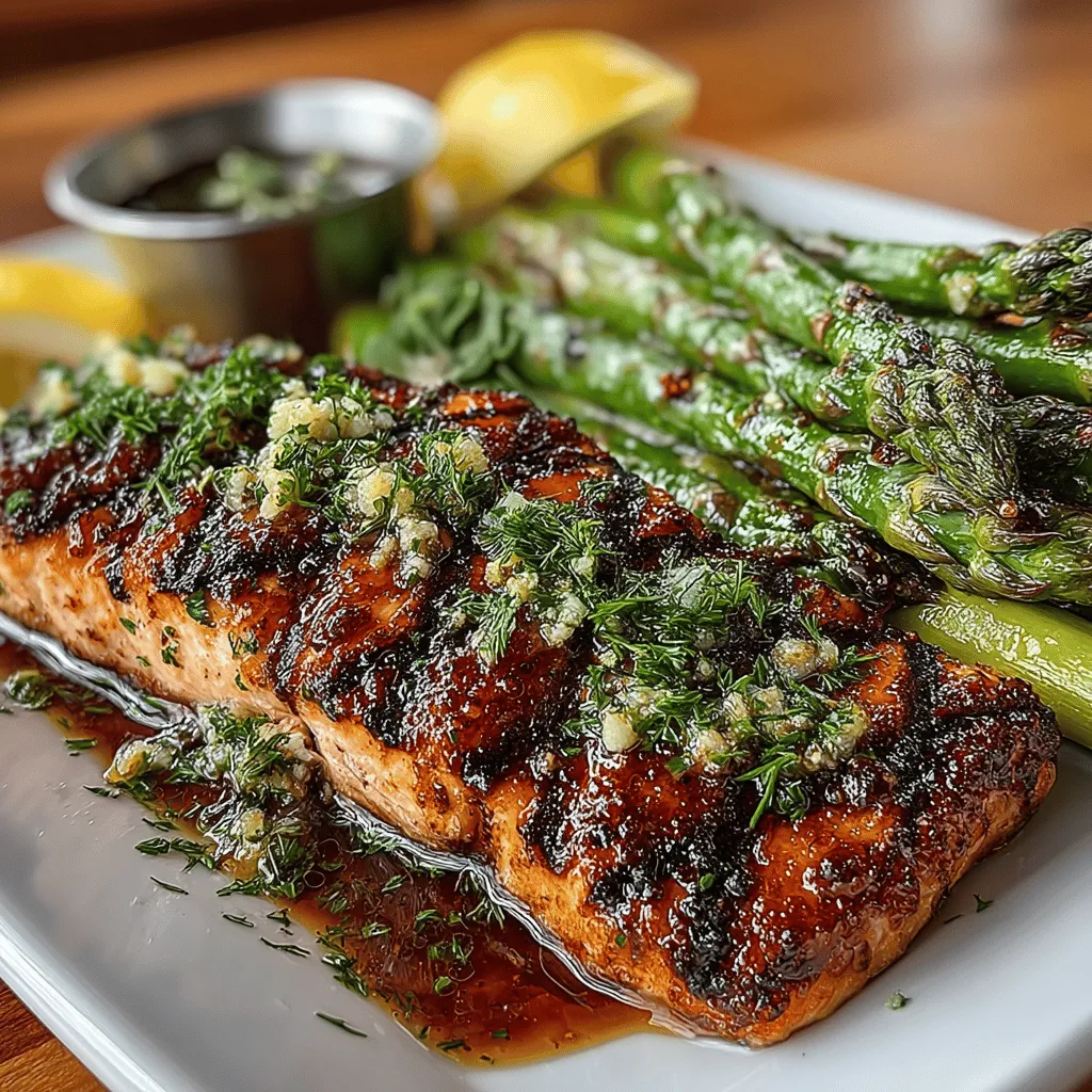When it comes to vibrant and healthy meals, few dishes stand out as much as Zesty Lemon Herb Grilled Salmon with Asparagus. This dish is not only a feast for the senses, but it also brings together a delightful combination of flavors that elevate your dining experience. The succulent salmon, paired with crisp asparagus and bright citrus notes, creates a harmonious balance that is both refreshing and satisfying. Whether you're preparing a weeknight dinner or entertaining guests, this recipe is sure to impress.