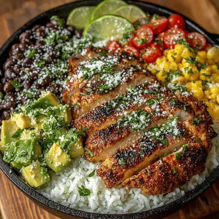 The Southwest Fiesta Bowl is a vibrant and satisfying dish that encapsulates the spirit of Southwestern cuisine. Known for its bold flavors and colorful presentation, this recipe has gained popularity among health-conscious eaters and flavor enthusiasts alike. Whether you are looking for a nutritious meal to fuel your day or a lively dish to impress dinner guests, the Southwest Fiesta Bowl offers a delicious solution. This recipe is not only packed with protein and fiber but also allows for customization, making it suitable for various dietary preferences, including gluten-free, vegetarian, and even vegan options.