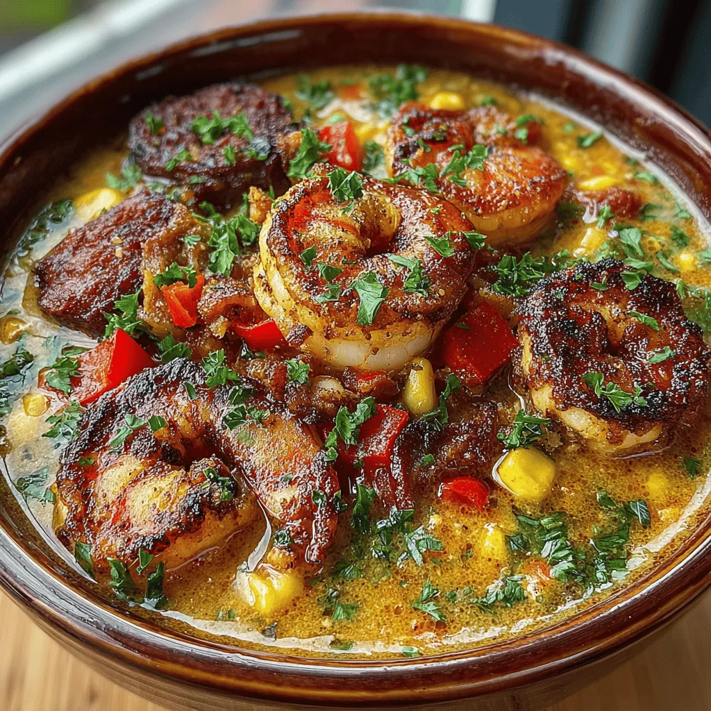 In the realm of comfort food, few dishes encapsulate warmth and satisfaction quite like chowder. Now, imagine elevating that cozy classic with the vibrant and bold flavors of Cajun cuisine. Spicy Coastal Comfort: Creamy Cajun Shrimp Chowder is a delightful fusion that marries the rich, creamy texture of traditional chowder with the spicy, aromatic notes characteristic of Cajun cooking. This dish is not only a feast for the palate but also a visual delight, perfect for a comforting dinner on a chilly evening or an impressive centerpiece for entertaining guests.