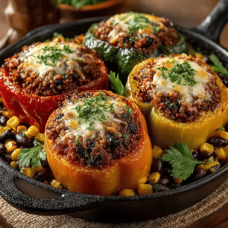 In today's health-conscious world, finding a dish that is both flavorful and packed with nutrition can be a challenge. Enter the high-protein turkey and quinoa stuffed peppers—a meal that not only satisfies the palate but also delivers a wealth of health benefits. This recipe combines lean ground turkey with quinoa, black beans, and a medley of vegetables, all encased within vibrant bell peppers. The result is a colorful, hearty dish that is perfect for weeknight dinners, meal prep, or even a special occasion.