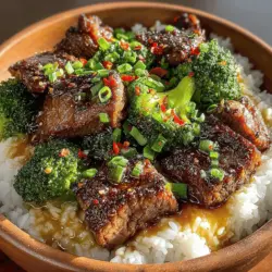 In the realm of quick and nutritious meals, the Savory Beef & Broccoli Bliss Bowl stands out as a delightful combination of flavors and textures. This dish, which marries tender beef with vibrant broccoli, is not only visually appealing but also packed with nutrients, making it an ideal choice for health-conscious individuals and busy families alike. With its origins rooted in Chinese cuisine, Beef and Broccoli has garnered a global fan base for its simple preparation and satisfying results. It's a dish that effortlessly combines convenience with the comfort of homemade meals, reflecting the modern demand for quick yet healthy dining options.