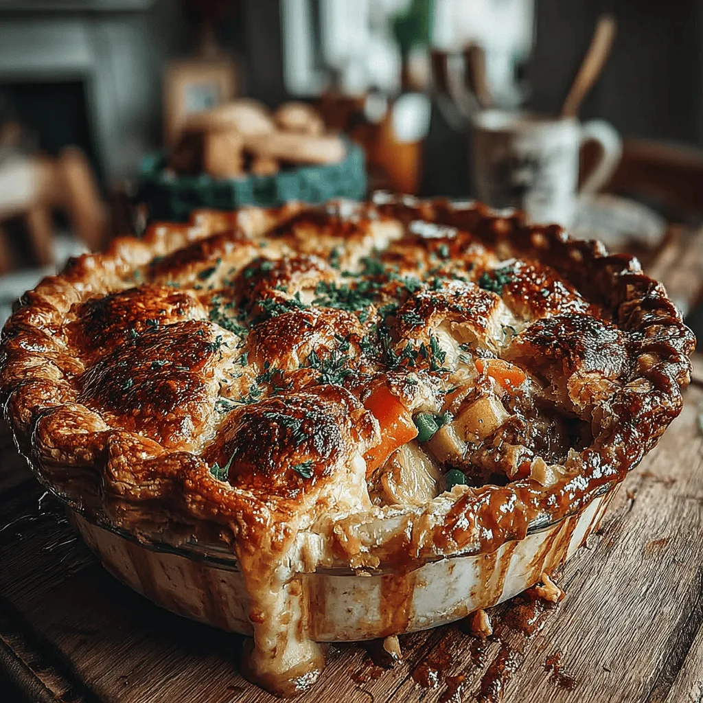 When the chill of autumn sets in and the leaves begin to turn, there's nothing quite like the warmth of a hearty pot pie to bring comfort to your table. Rustic Turkey and Vegetable Pot Pie encapsulates the essence of home cooking, marrying tender chunks of turkey with a medley of seasonal vegetables, all enveloped in a flaky, golden crust. This dish not only fills the belly but also warms the heart, making it a cherished favorite in many households.