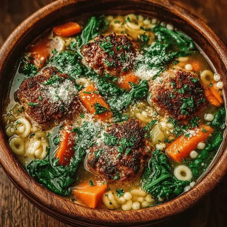 When it comes to comfort food, few dishes can rival the heartwarming embrace of Rustic Italian Wedding Soup. This delightful concoction is more than just a meal; it represents the essence of Italian cooking—rich flavors, fresh ingredients, and a sense of community. Traditionally served at weddings and festive gatherings, this soup has become a staple in many households, cherished for its nourishing qualities and robust flavor profile.