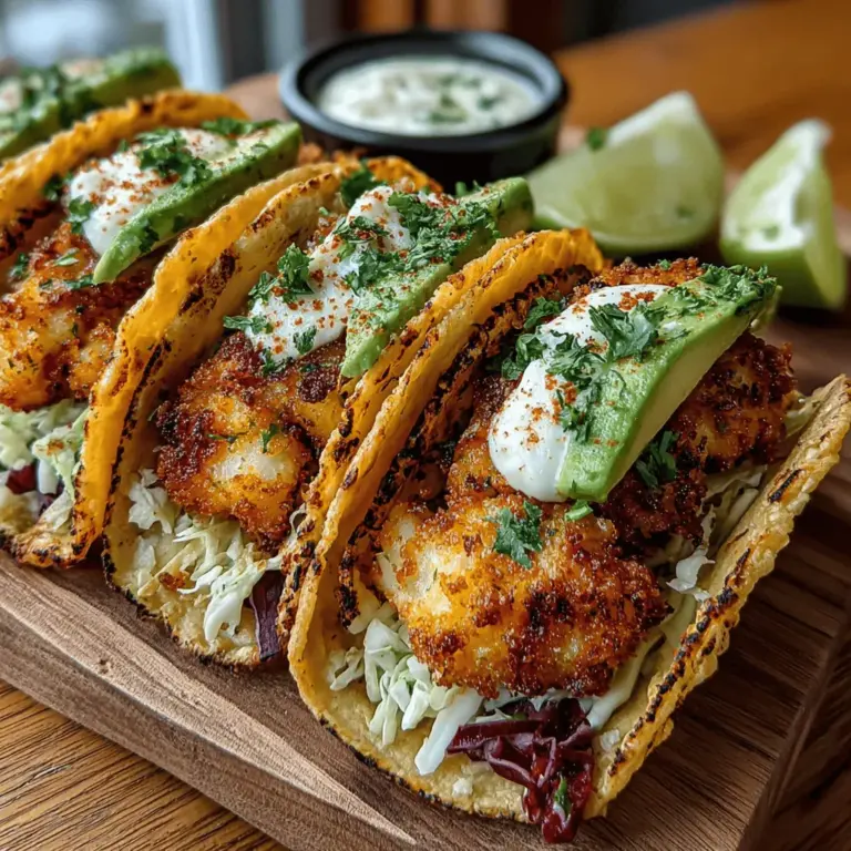 Fish tacos have surged in popularity in recent years, captivating the hearts and taste buds of food enthusiasts around the globe. This delightful dish marries fresh, flaky fish with vibrant toppings, all enveloped in a warm tortilla, creating a symphony of flavors and textures that is simply irresistible. Whether enjoyed at a bustling seaside restaurant or prepared at home for a casual weeknight dinner, fish tacos cater to a variety of palates, making them a beloved choice for seafood lovers.