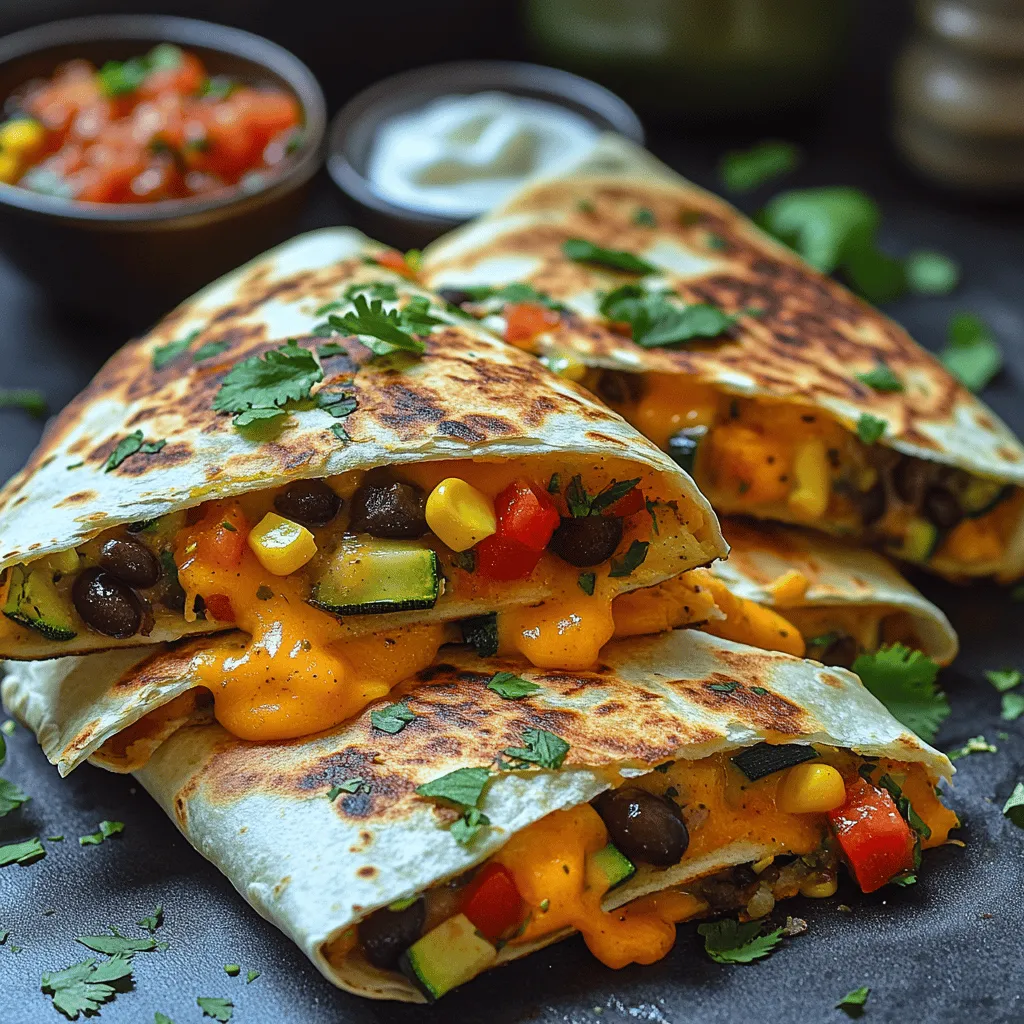 If you’re looking to create a meal that’s not only delicious but also packed with nutrients, look no further than Colorful Crunch Veggie & Black Bean Quesadillas. This vibrant dish brings together the wholesome goodness of black beans and a rainbow of fresh vegetables, all nestled between crispy tortillas for a satisfying crunch. Perfect for a quick weeknight dinner or a fun weekend lunch, quesadillas are a versatile option that can be easily customized to suit a variety of tastes and dietary preferences.