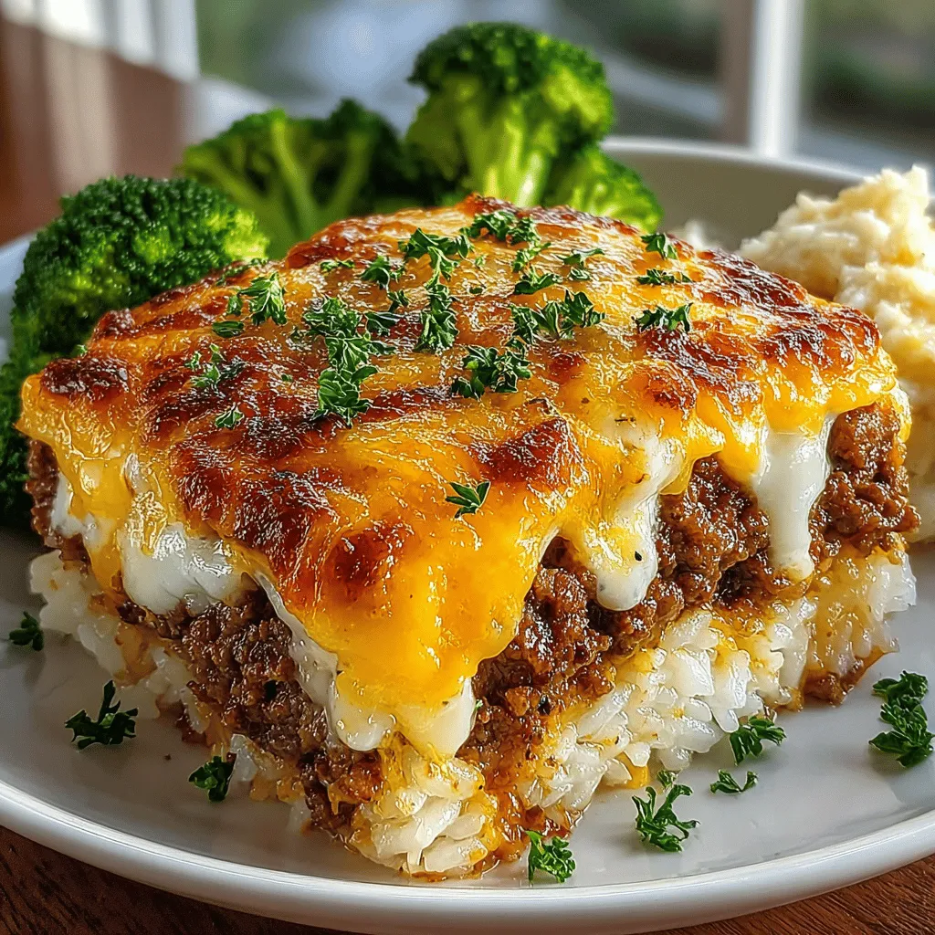 In the realm of comfort food, few dishes capture the essence of warmth and satisfaction quite like Cheesy Beef and Broccoli Rice Casserole. This delightful casserole is a symphony of flavors, where savory ground beef meets the vibrant crunch of broccoli, all enveloped in a rich, creamy cheese sauce. The result is not just a meal; it’s a wholesome experience that evokes feelings of home, family gatherings, and cozy dinners. Whether you’re looking for an easy weeknight dinner or a dish that will impress at your next potluck, this casserole stands out as a go-to favorite.