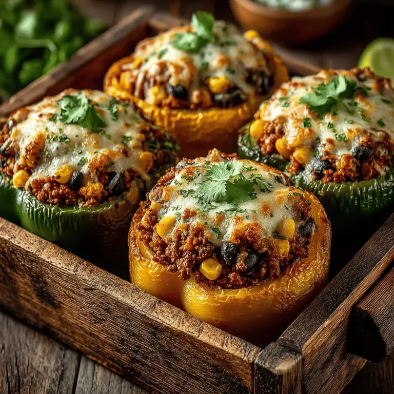 In the realm of healthy and satisfying meals, Cheesy Turkey and Quinoa Stuffed Bell Peppers stand out as a delightful option that perfectly balances flavor and nutrition. This vibrant dish not only captivates the eye with its array of colors but is also packed with essential nutrients, making it an excellent choice for family dinners or meal prep. As more people seek to incorporate healthier options into their diets without sacrificing taste, this recipe emerges as a beacon of culinary creativity and well-being. In this article, we will delve into the ingredients, preparation methods, and benefits of this delicious recipe, providing you with all the insights you need to create your own culinary masterpiece.