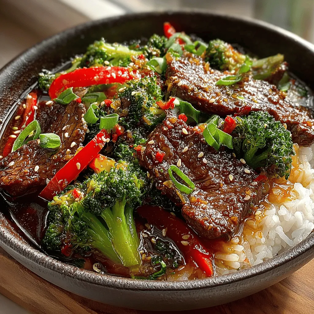 Stir-fry dishes have carved a niche for themselves in the culinary world, adored by cooks and food enthusiasts alike. Their vibrant colors, quick cooking times, and the ability to pack a plethora of flavors into a single bowl make them a staple in many households. In today’s fast-paced lifestyle, where time often feels like a luxury, quick meals have become essential. The Quick & Zesty Beef and Broccoli Stir-Fry Bowl stands out as a delicious and satisfying option that caters to those who seek both convenience and nourishment in their meals.