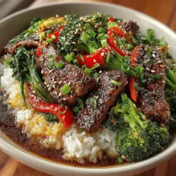 Stir-fry dishes have carved a niche for themselves in the culinary world, adored by cooks and food enthusiasts alike. Their vibrant colors, quick cooking times, and the ability to pack a plethora of flavors into a single bowl make them a staple in many households. In today’s fast-paced lifestyle, where time often feels like a luxury, quick meals have become essential. The Quick & Zesty Beef and Broccoli Stir-Fry Bowl stands out as a delicious and satisfying option that caters to those who seek both convenience and nourishment in their meals.