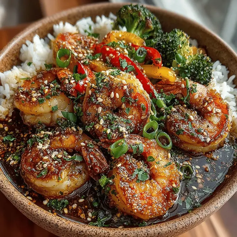 In today’s fast-paced world, finding quick and healthy meal options can often feel like a daunting task. Busy schedules and the demands of daily life leave little time for elaborate cooking. Fortunately, the culinary landscape offers a wealth of options that blend convenience with nourishment, and one standout dish is the Teriyaki Shrimp and Rice Bowl. This dish not only embodies the essence of quick cooking but also captures the vibrant flavors and textures characteristic of Asian-inspired cuisine.